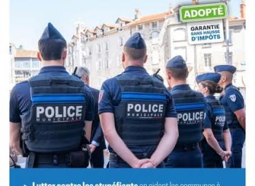 La Région renforce les moyens des Maires et des policiers municipaux face au contexte de crise sécuritaire