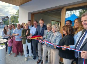 Inauguration du tiers-lieu intergénérationnel "Chez Simone"
