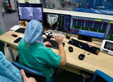 Inauguration du nouveau plateau technique interventionnel de cardiologie du centre hospitalier Annecy Genevois.