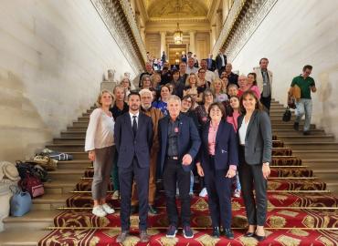 Sénatrice sur le terrain
