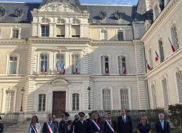 Cérémonie du 14 juillet à Annecy