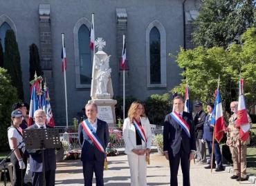 Cérémonie du 18 juin 1940