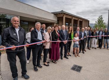Inauguration de la maison de la petite enfance de Combloux