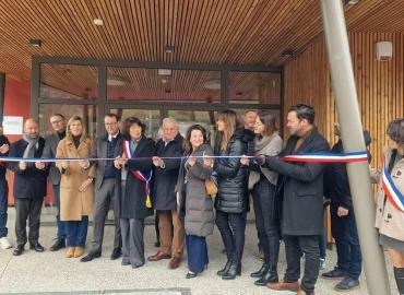 Inauguration de la salle communale de Machilly