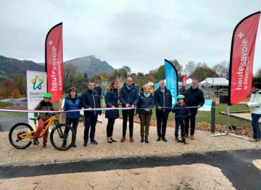 Inauguration de l' espace Gypaete du Mont Saxonnex