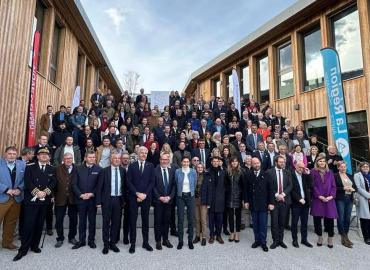 Inauguration du nouveau siège de la Fédération Française de Ski (FFS) à Annecy