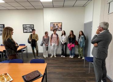 Traditionnelle visite dans les lycées