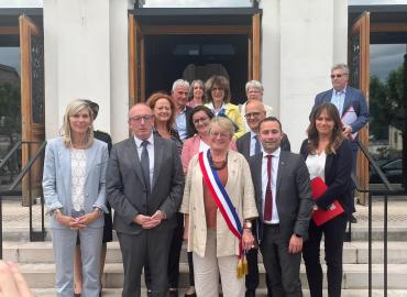 Visite du Ministre Laurent Marcangeli en Haute-Savoie