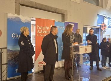 A vos côtés lors de plusieurs manifestations en Haute-Savoie