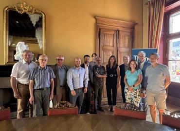 Rencontre avec les salariés du groupe Thalès et l'avenir du site de Publier