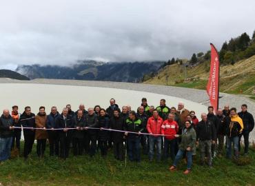 60 ans de la station Hirmentaz Bellevaux et inauguration de la retenue collinaire