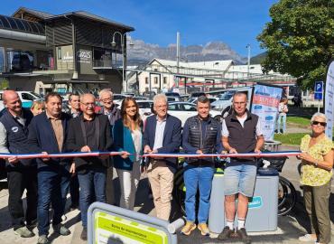 Lancement d'un nouveau service de vélos à assistance électrique en libre-service sur la CC Pays du Mont-Blanc